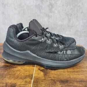 Nike Air Max Infuriate Low‎ Running Shoes Mens 11.5 Black Sneakers Trainers